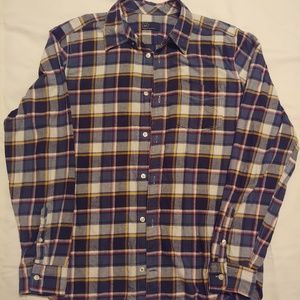 Gap Plaid Flannel long sleeve Large